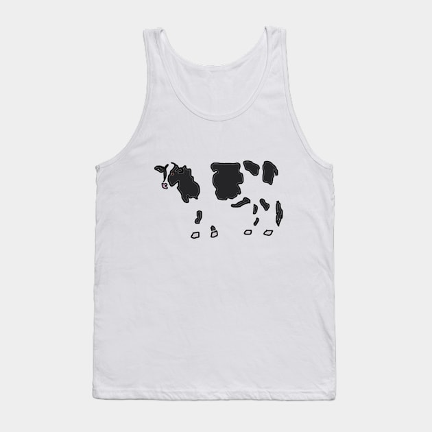 Cow Spots Tank Top by Crayle
